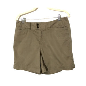 Eddie Bauer Mercer Fit Brown Chino Shorts, Size 8